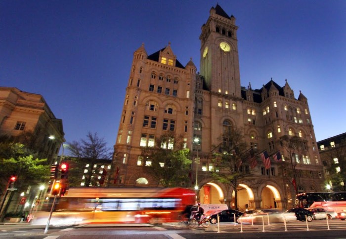 Old Post Office Pavilion on Pennsylvania Avenue, NW.