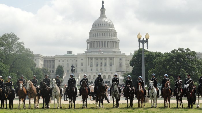 Police Officers on Horseback